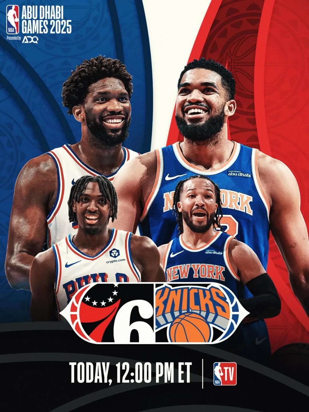 NBA正式开赛！首秀35投3中！太抽象了吧！恩比德还没开始就？