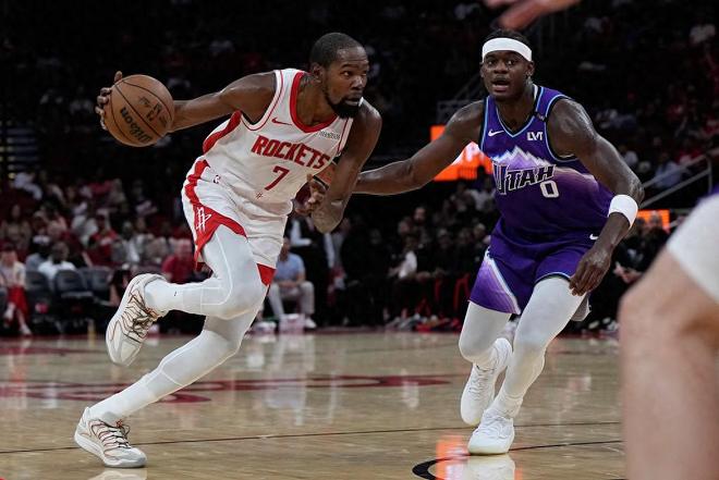 3中0后7中7，火箭8换1赚翻！杜兰特首秀亮3大杀招 火记：作弊代码