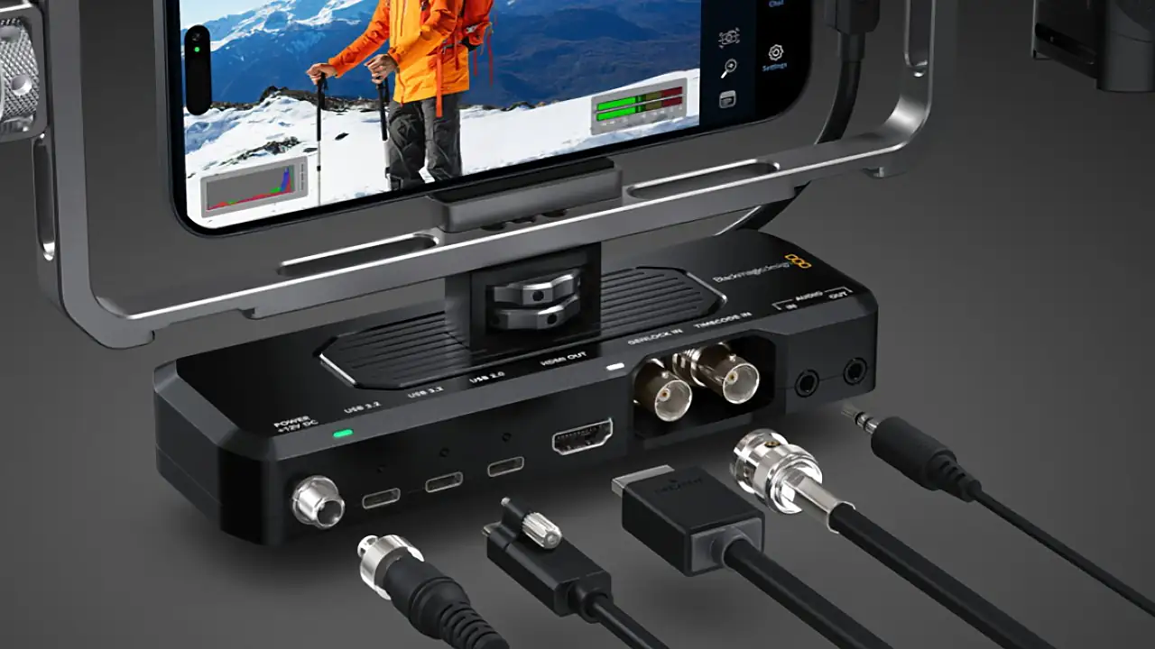 Blackmagic 推 ProDock 扩展坞：首发支持苹果 iPhone 17 Pro / Max 多机位同步拍摄、子弹时间特效等