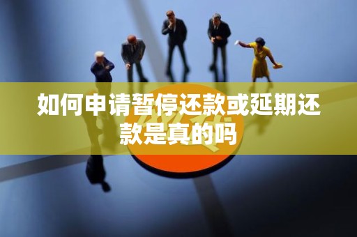 如何申请暂停还款或延期还款是真的吗