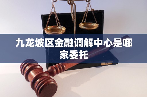 九龙坡区金融调解中心是哪家委托