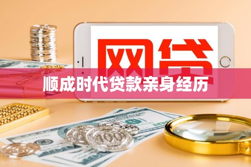 顺成时代贷款亲身经历