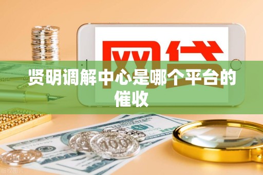 贤明调解中心是哪个平台的催收