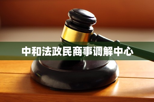 中和法政民商事调解中心