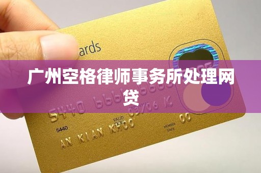 广州空格律师事务所处理网贷