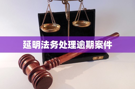 延明法务处理逾期案件
