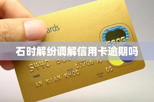 石时解纷调解信用卡逾期吗