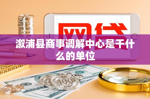 溆浦县商事调解中心是干什么的单位