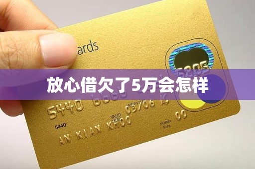 放心借欠了5万会怎样
