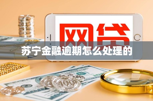 苏宁金融逾期怎么处理的
