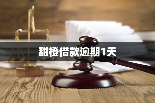 甜橙借款逾期1天