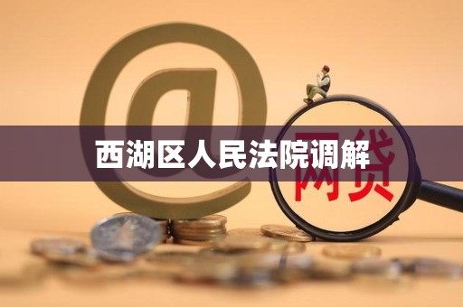 西湖区人民法院调解