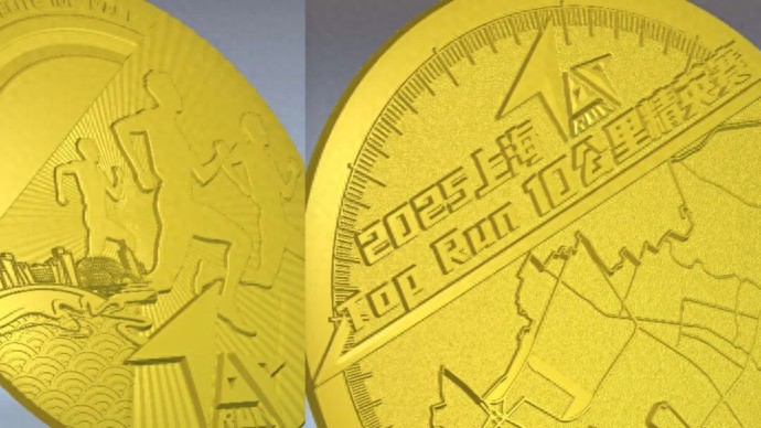 首届上海Top Run 10公里精英赛奖牌设计理念公开，一起来看→