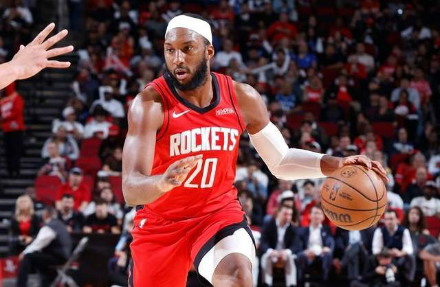 三分6中1 火箭主力后场位置不稳 阿门+谢泼德互补 9人轮换差1将