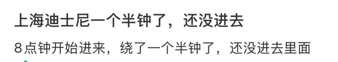 “含孩量”飙升!上海迪士尼排队2小时还没进门,热门项目排队100分钟起