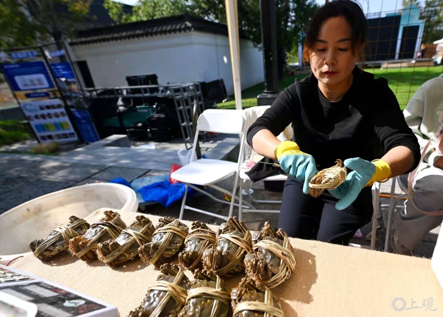 各地名蟹汇聚此地,产业白皮书发布!青浦×上海海洋大学:良种、品牌合作