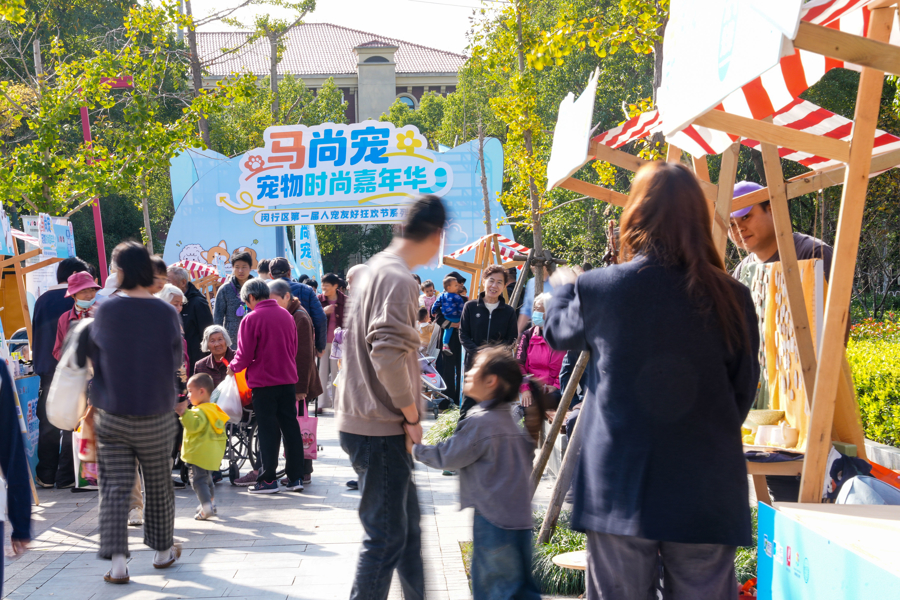 闵行马桥,为期2天的“宠物嘉年华”正在上演,带你解锁“人宠友好”新玩法
