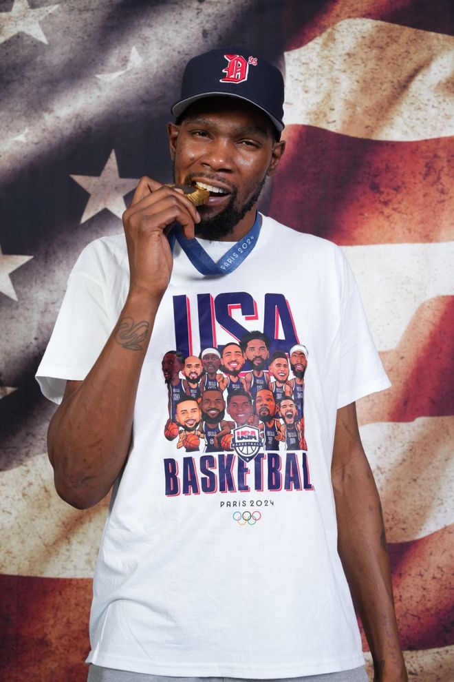 冲奥运第5金？杜兰特回应是否参加28年奥运：如果我还是现在的我