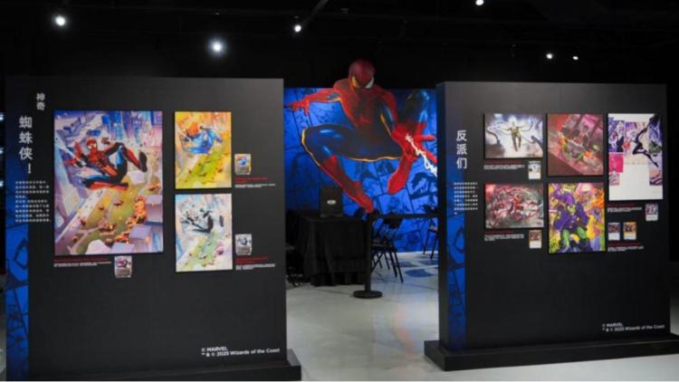 万智牌×蜘蛛侠联动卡画展登陆徐汇!粉丝可免费预约体验→