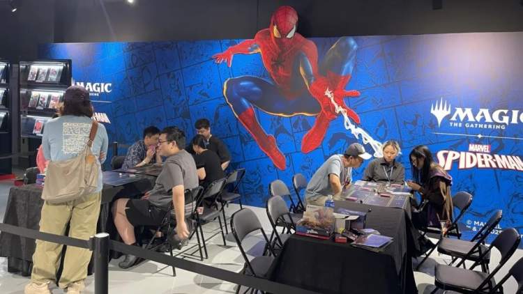 万智牌×蜘蛛侠联动卡画展登陆徐汇!粉丝可免费预约体验→