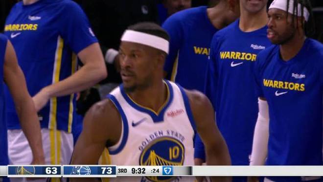 库里34+9+7三分总分超卡特 勇士惜败魔术巴特勒33+7