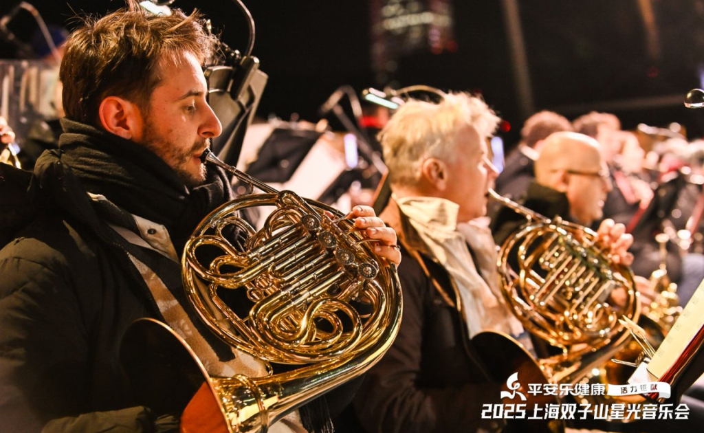 双子山下捧着姜茶听音乐,上海有着最浪漫的户外古典乐氛围