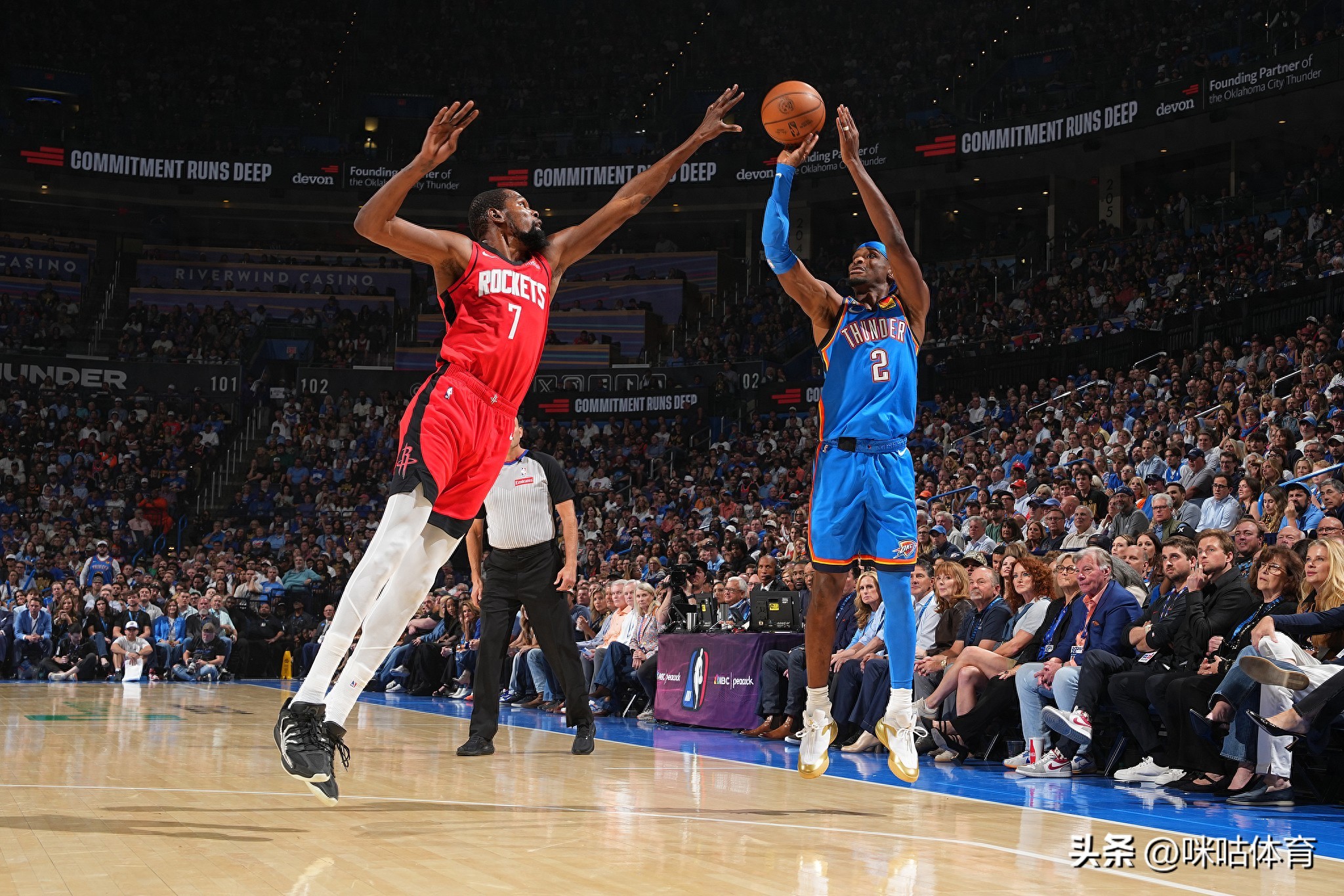 史诗级揭幕战！三人犯满一人抽筋，雷霆鏖战双加时险胜火箭