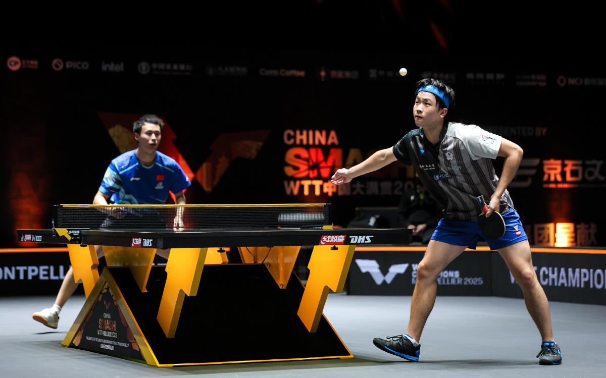 WTT中国大满贯!2大名将爆冷出局,国乒大获全胜,5场轰15-1