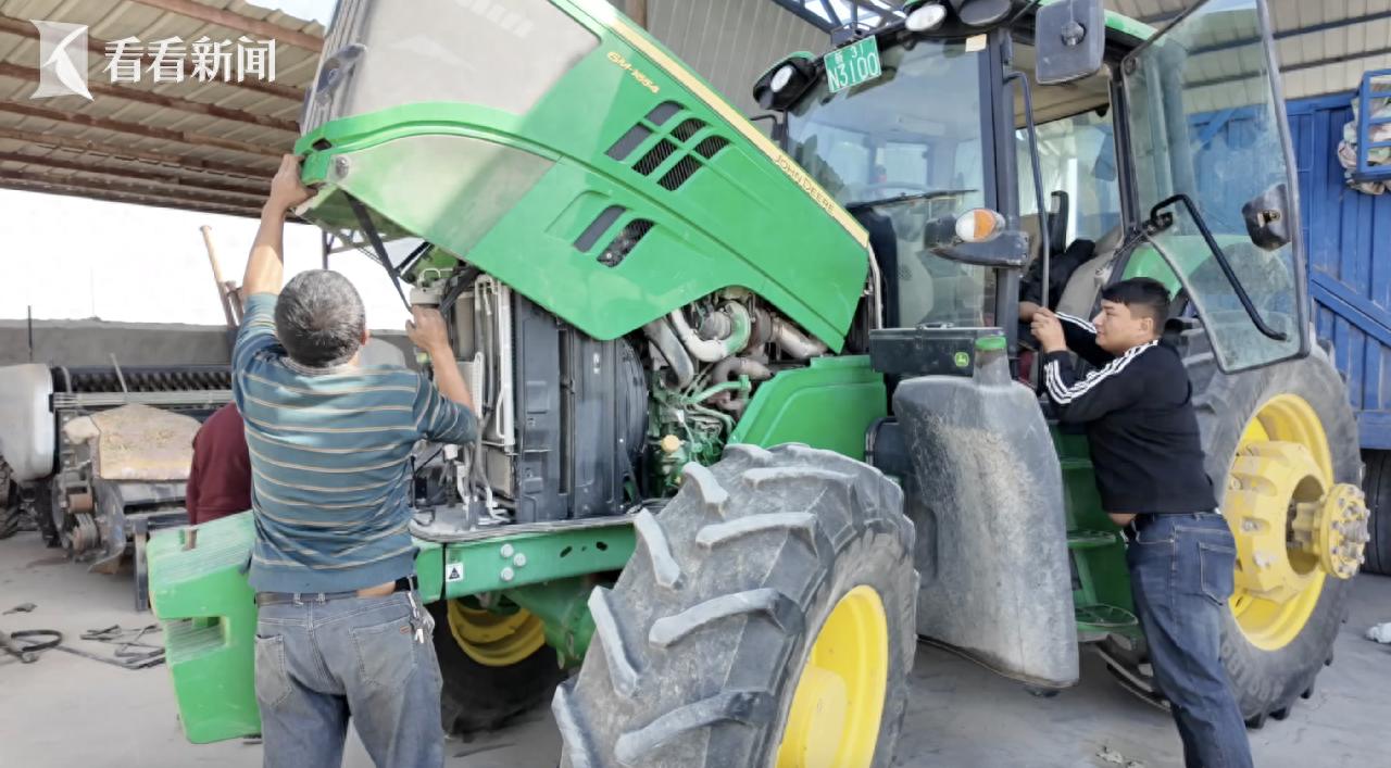 “明年我也买一台！”一位新疆棉农的“机械雄心”