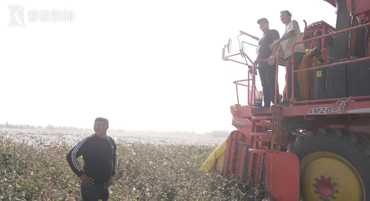 “明年我也买一台!”一位新疆棉农的“机械雄心”