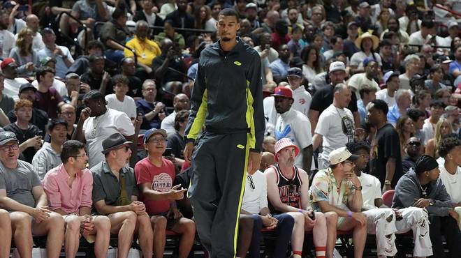 好消息，文班亚马的血栓已经被NBA医疗团队清除，获准复出