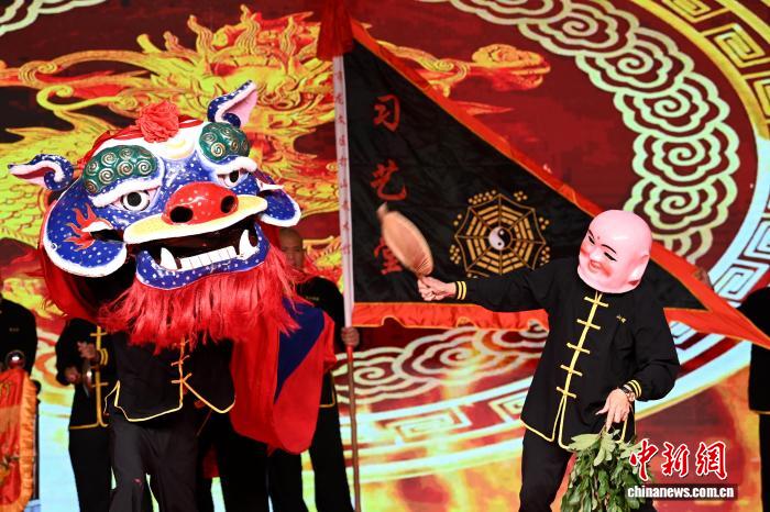 第十七届海峡两岸中华武术大家练在福建龙文开幕