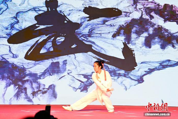 第十七届海峡两岸中华武术大家练在福建龙文开幕