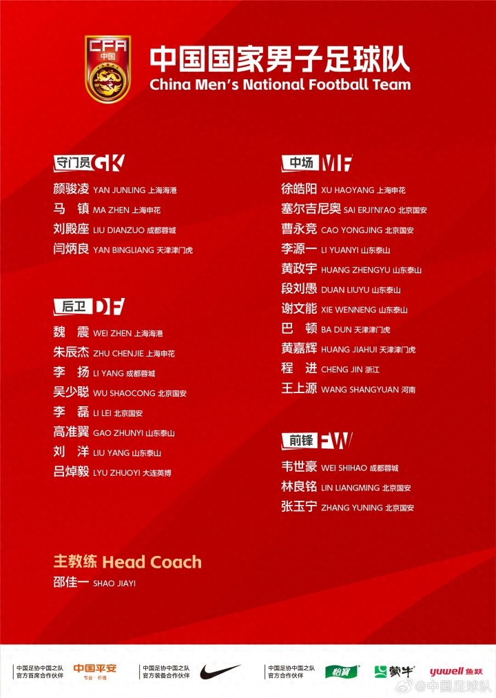 北青谈国足新名单：推进年轻化兼顾球队稳定 本月将去阿联酋拉练