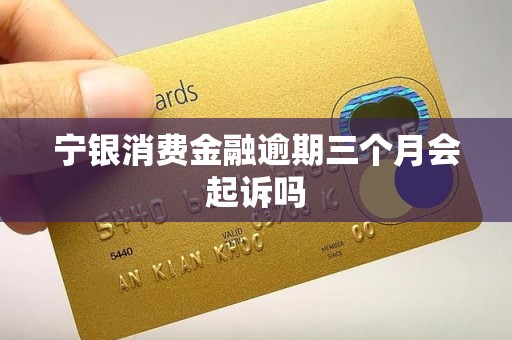 宁银消费金融逾期三个月会起诉吗