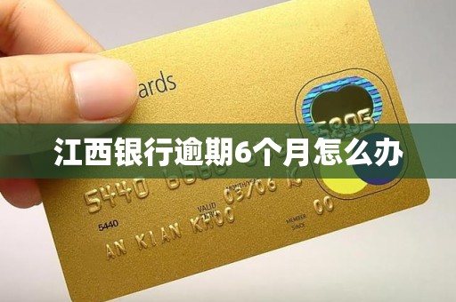 江西银行逾期6个月怎么办