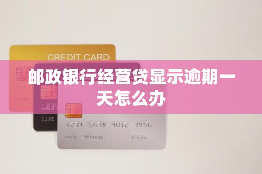 邮政银行经营贷显示逾期一天怎么办