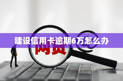 建设信用卡逾期6万怎么办