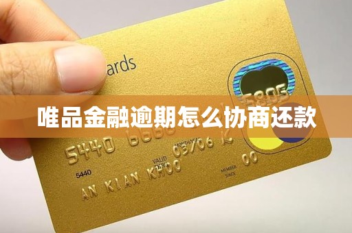 唯品金融逾期怎么协商还款