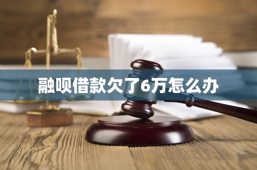 融呗借款欠了6万怎么办
