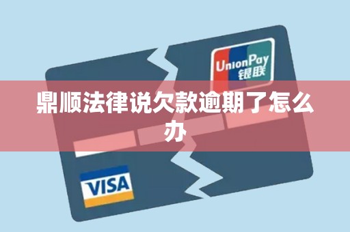 鼎顺法律说欠款逾期了怎么办