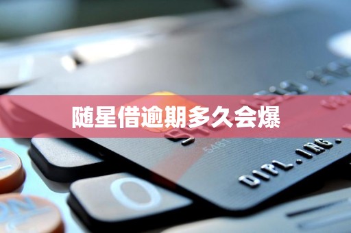 随星借逾期多久会爆