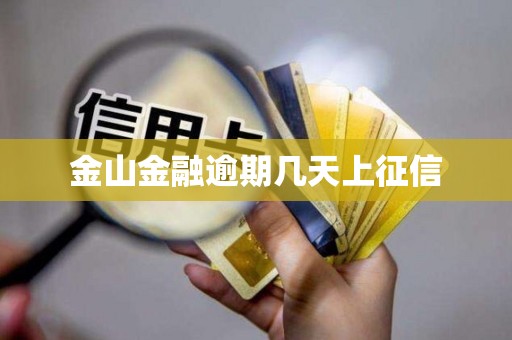 金山金融逾期几天上征信