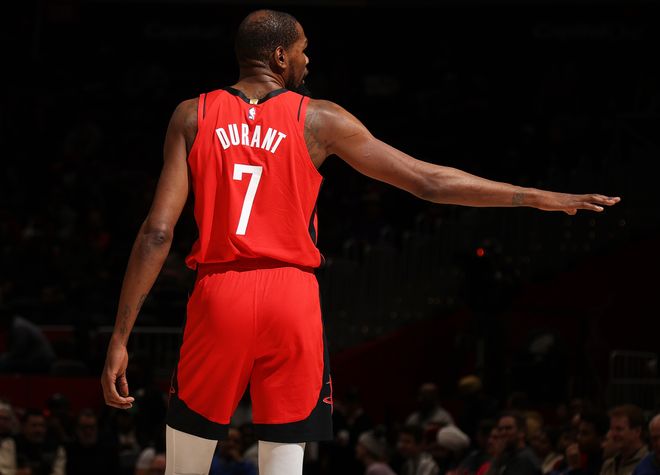 三连客2胜1负收官！火箭轻取奇才稳西部第三 申京32+12杜兰特30+7