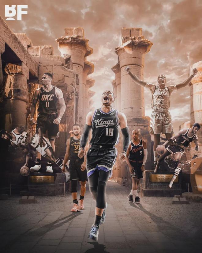 达成了!恭喜威少!NBA史上第一得分控卫