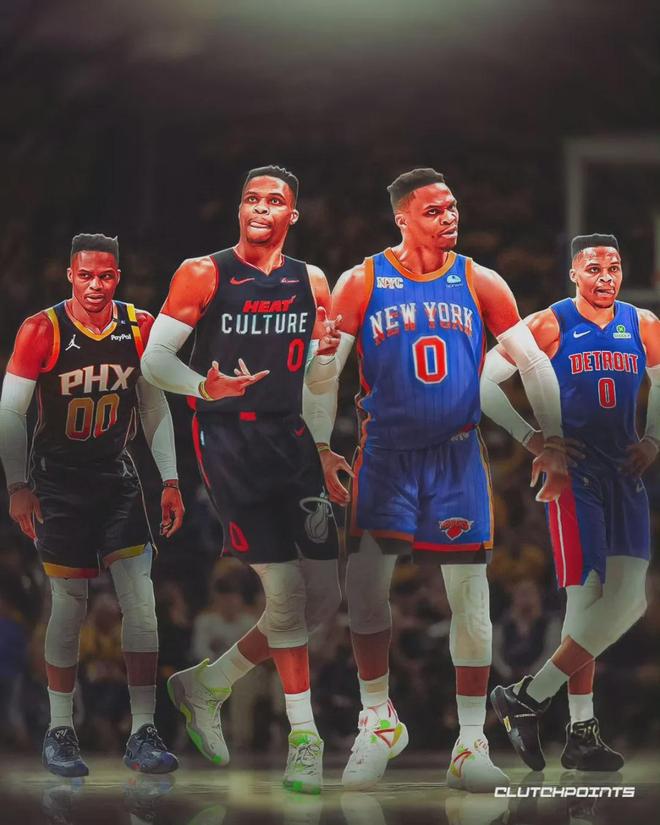 达成了!恭喜威少!NBA史上第一得分控卫