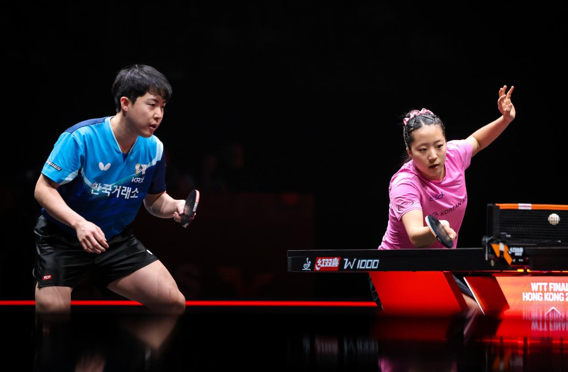WTT总决赛-孙颖莎带伤出战 与王楚钦0-3不敌韩国组合 获混双亚军