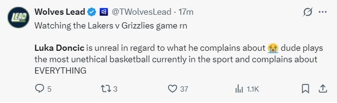 美媒“捧东踩詹”沦为小丑!詹皇末节发威让其自闭 湖媒再添把火