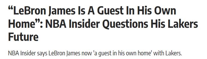 詹姆斯最可能回骑士!湖人复刻独行侠2.0:围绕东契奇里夫斯建队