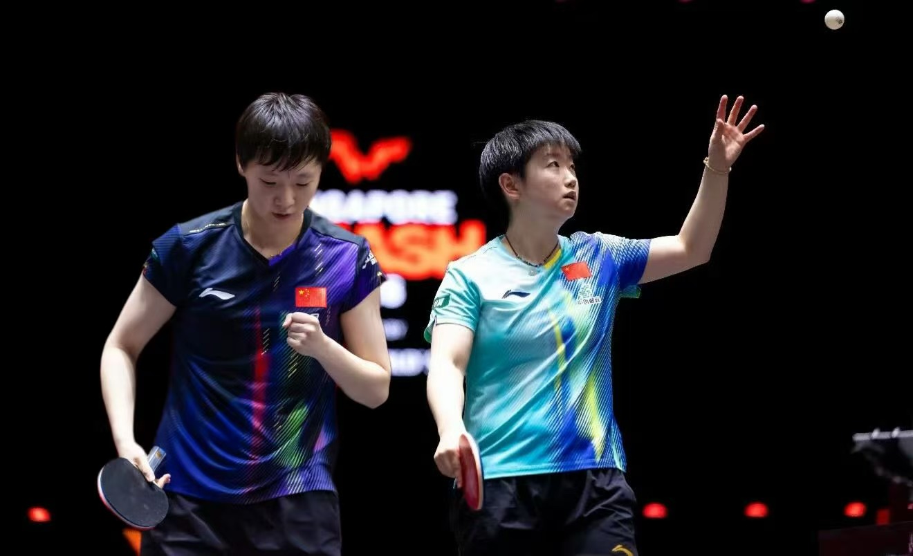 新加坡大满贯:国乒2冠收官!莎头单打称王;国乒3项双打全部失冠